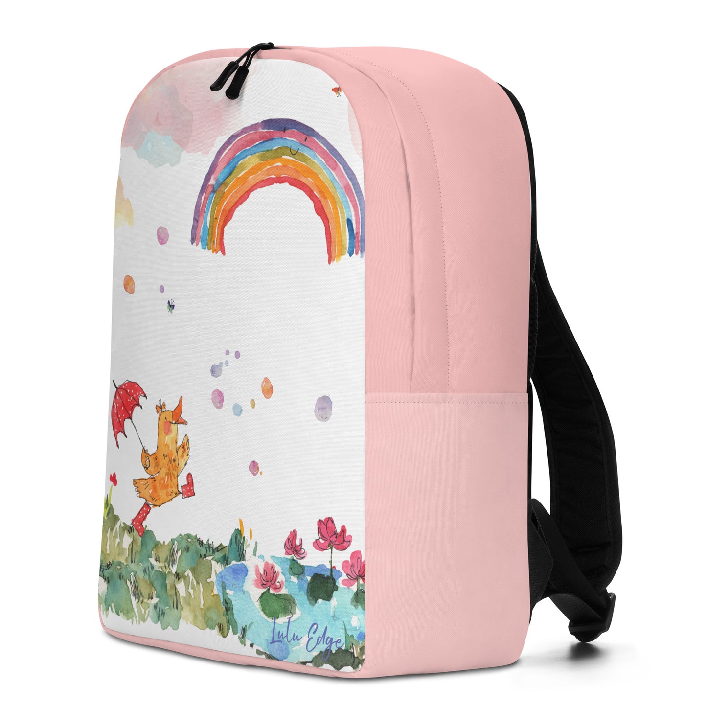 Penelope's Puddle Paddle Day "Rainbow Collection" by Lulu Edge Minimalist Backpack