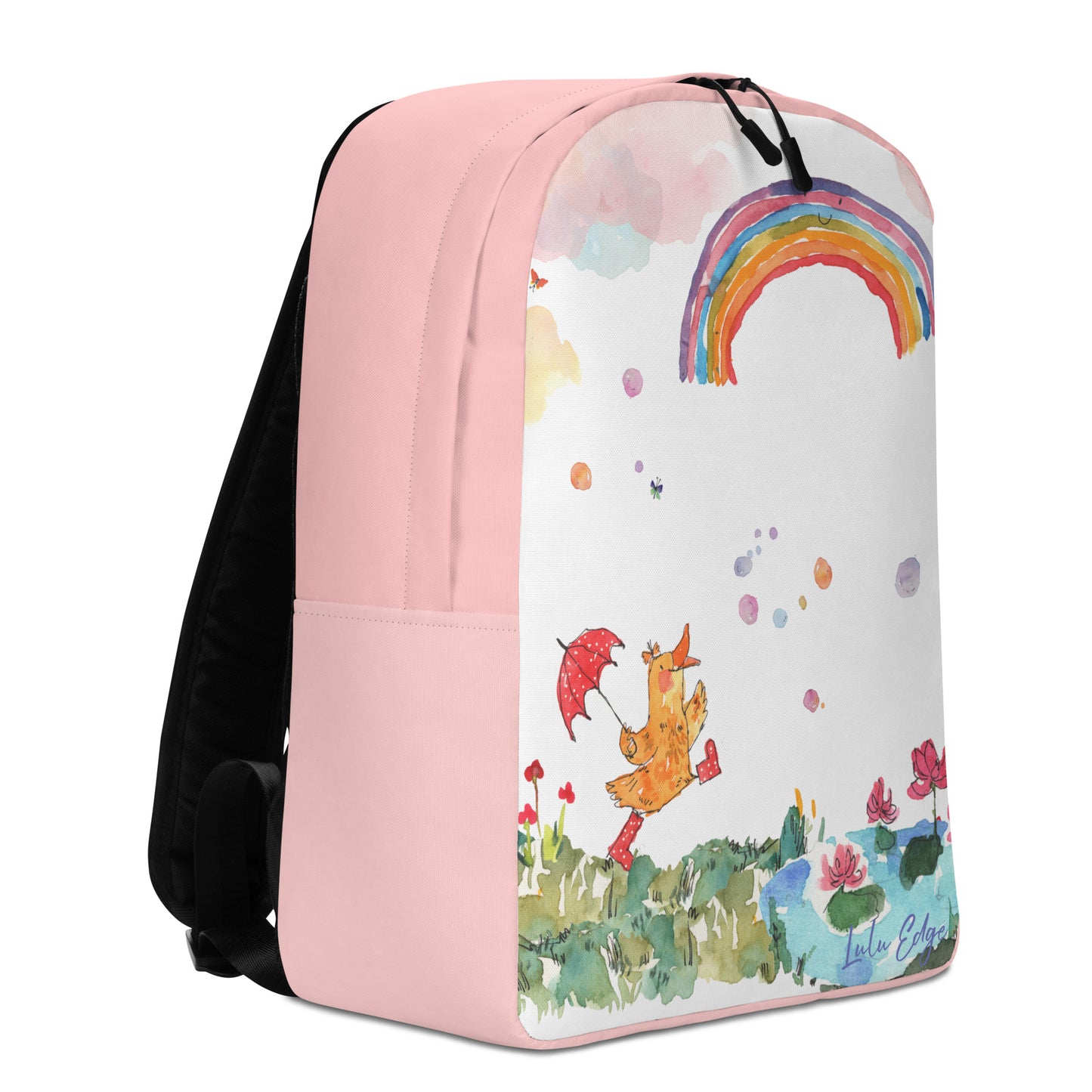 Penelope's Puddle Paddle Day "Rainbow Collection" by Lulu Edge Minimalist Backpack