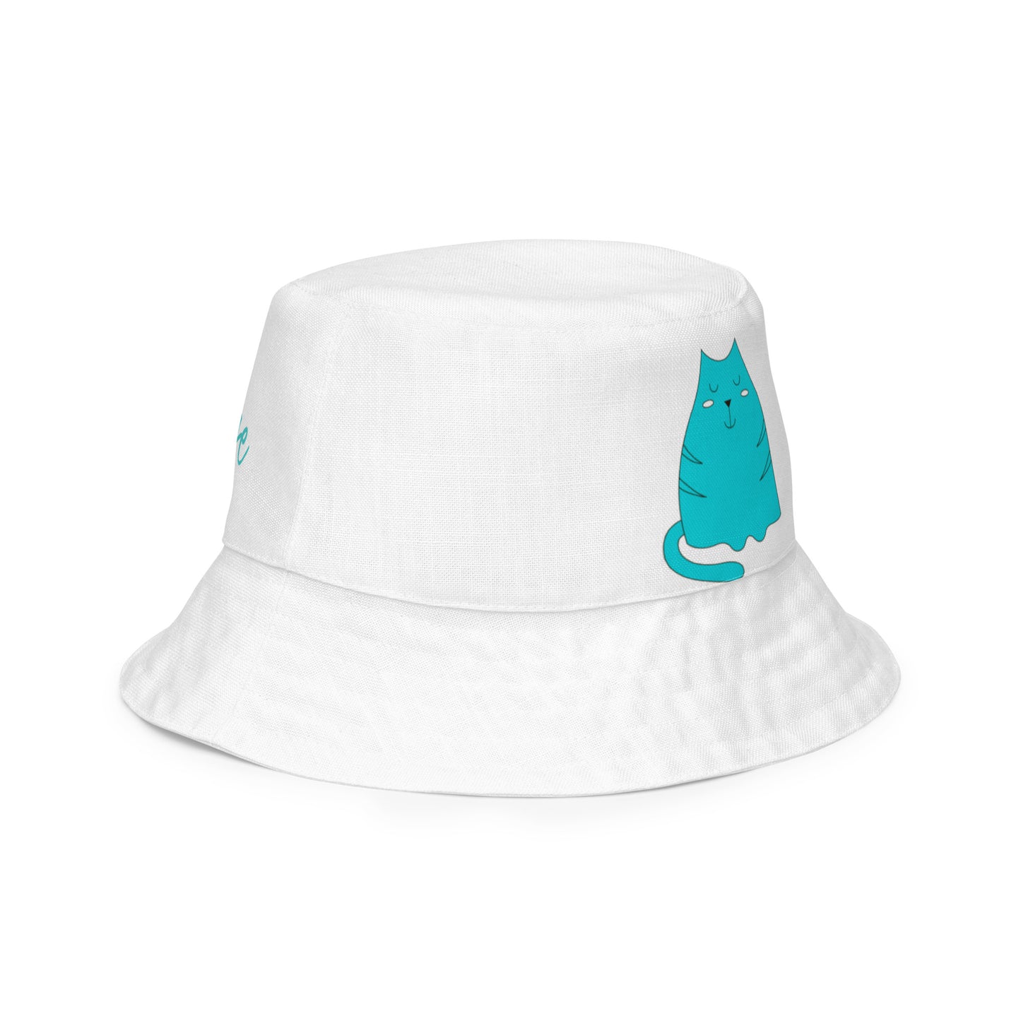 Kawaii Coloring Book "Cat Collection" by Lulu Edge Reversible Bucket Hat
