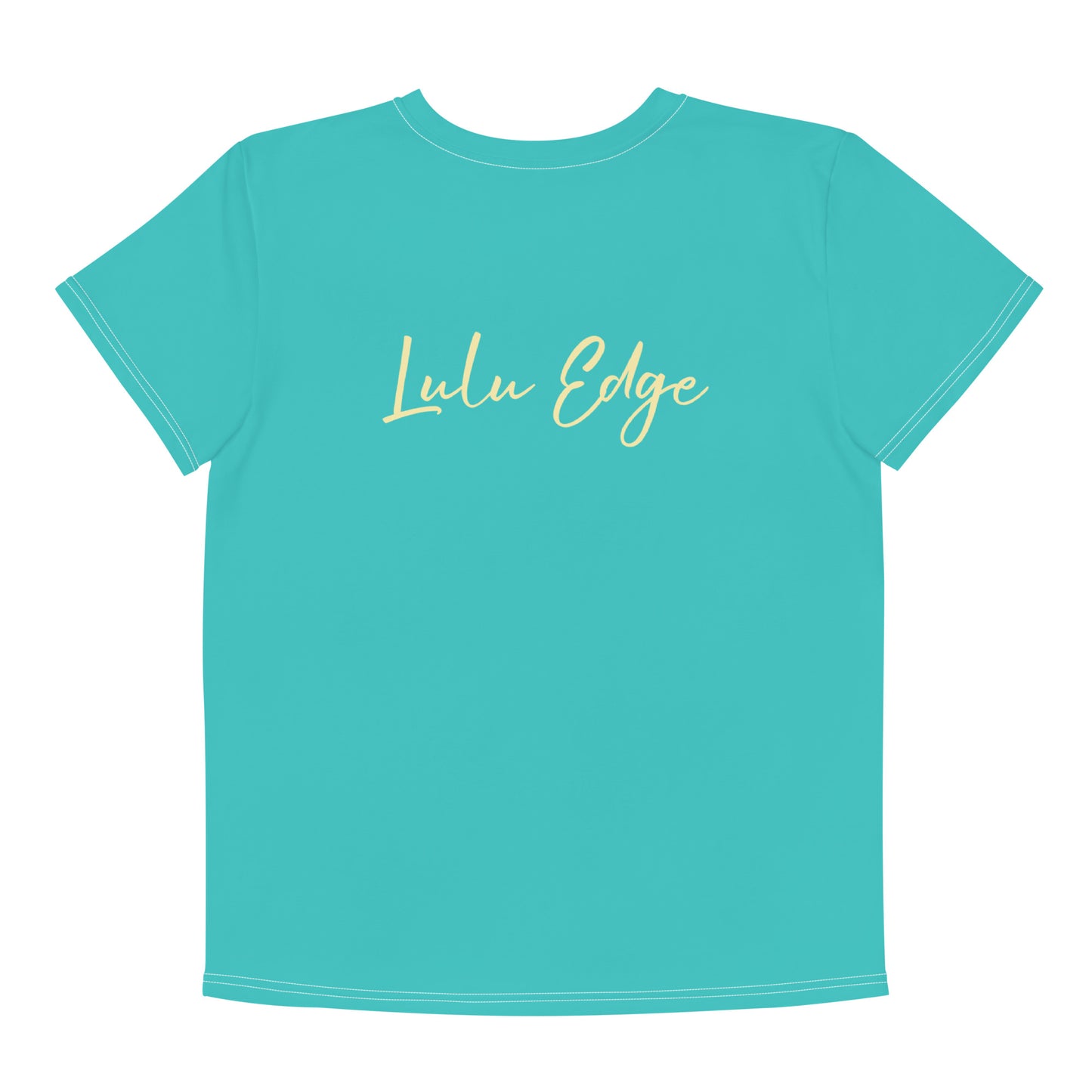 Kawaii Coloring Book "Undersea Collection" by Lulu Edge Youth Crew Neck T-shirt