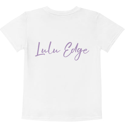 Penelope's Puddle Paddle Day "Rainbow Collection"  by Lulu Edge Kids Crew Neck T-shirt