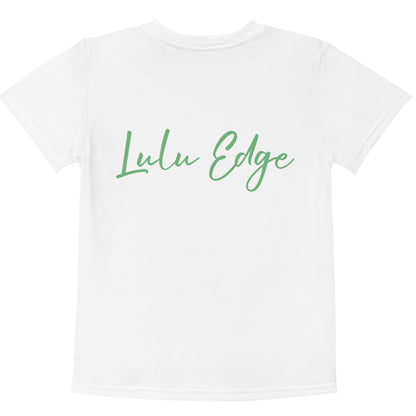 Penelope's Puddle Paddle Day "Rainbow Collection"  by Lulu Edge Kids Crew Neck T-shirt