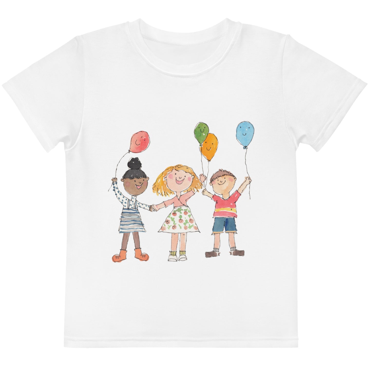 My First Week of School " First Day Collection" by Lulu Edge Kids Crew Neck T-shirt