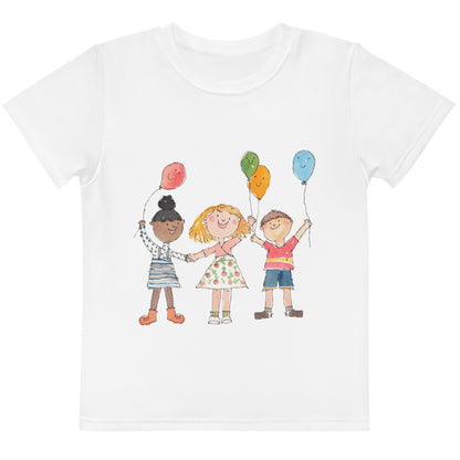 My First Week of School " First Day Collection" by Lulu Edge Kids Crew Neck T-shirt