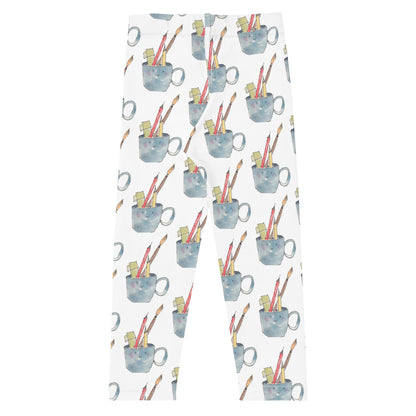 My First Week of School " First Day Collection" by Lulu Edge Kid's Leggings