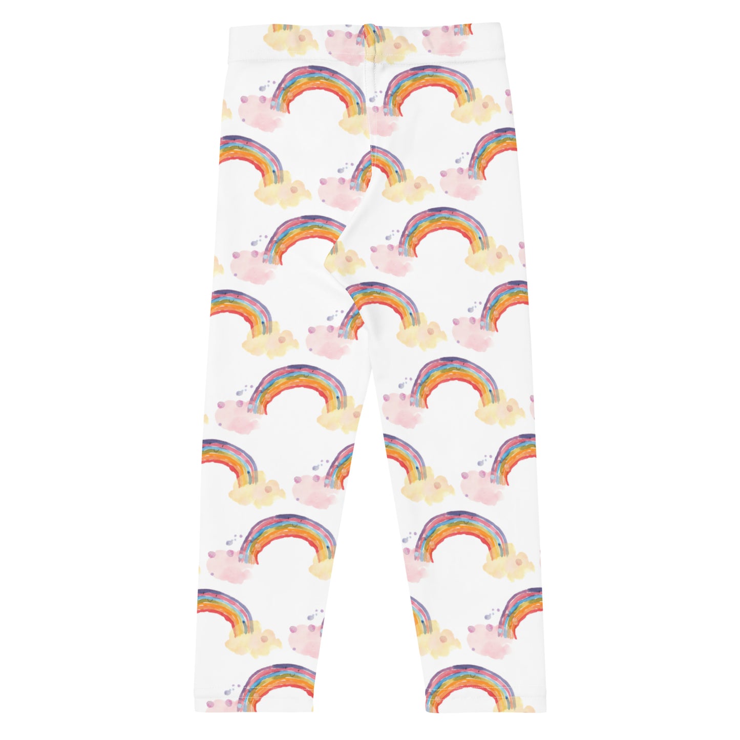 Penelope's Puddle Paddle Day "Rainbow Collection"  by Lulu Edge Kid's Leggings