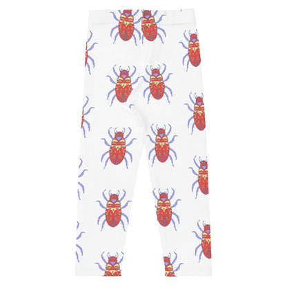 Tendo and the Bug Wars "Bug Collection" by Lulu Edge Kid's Leggings