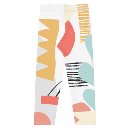 Kawaii Coloring Book "Undersea Collection" by Lulu Edge Kid's Leggings