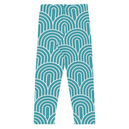 Kawaii Coloring Book "Undersea Collection" by Lulu Edge Kid's Leggings