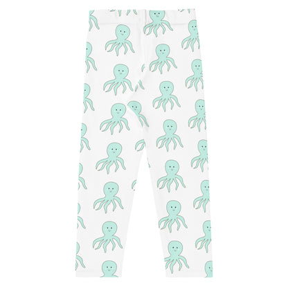 Kawaii Coloring Book "Undersea Collection" by Lulu Edge Kid's Leggings