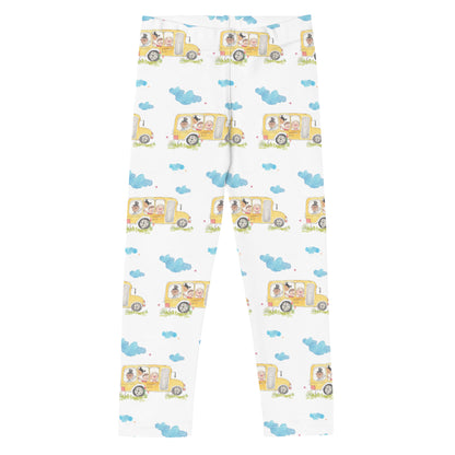 My First Week of School " First Day Collection" by Lulu Edge Kid's Leggings