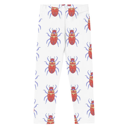 Tendo and the Bug Wars "Bug Collection" by Lulu Edge Kid's Leggings