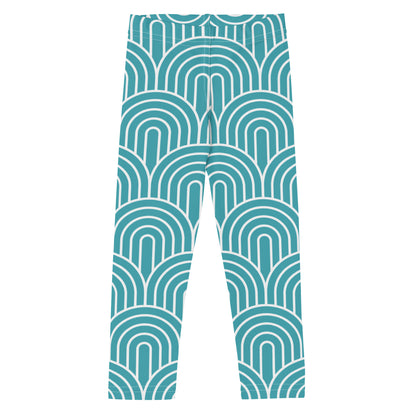 Kawaii Coloring Book "Undersea Collection" by Lulu Edge Kid's Leggings