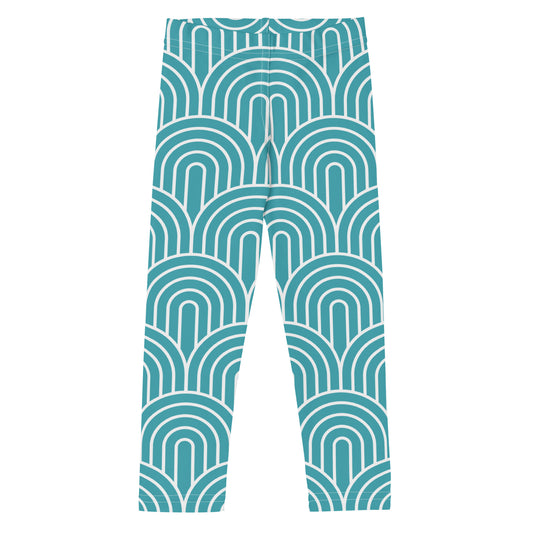 Kawaii Coloring Book "Undersea Collection" by Lulu Edge Kid's Leggings