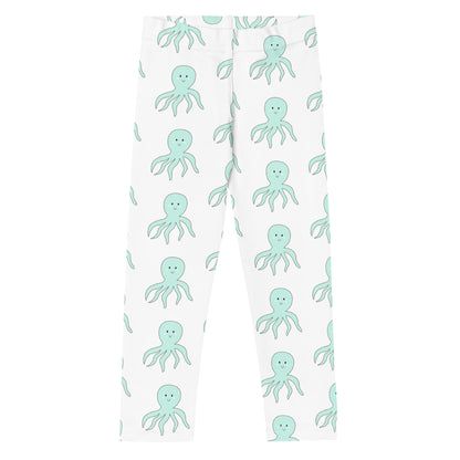 Kawaii Coloring Book "Undersea Collection" by Lulu Edge Kid's Leggings