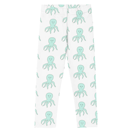 Kawaii Coloring Book "Undersea Collection" by Lulu Edge Kid's Leggings