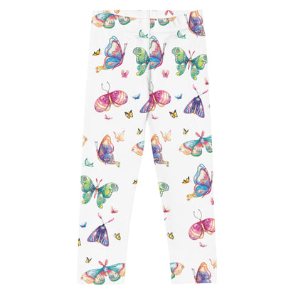 Nova the Butterfly Princess by Lulu Edge Butterfly Collection Kid's Leggings