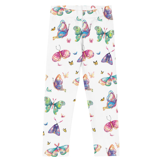 Nova the Butterfly Princess by Lulu Edge Butterfly Collection Kid's Leggings