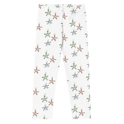 Nova the Butterfly Princess by Lulu Edge Butterfly Collection Kid's Leggings