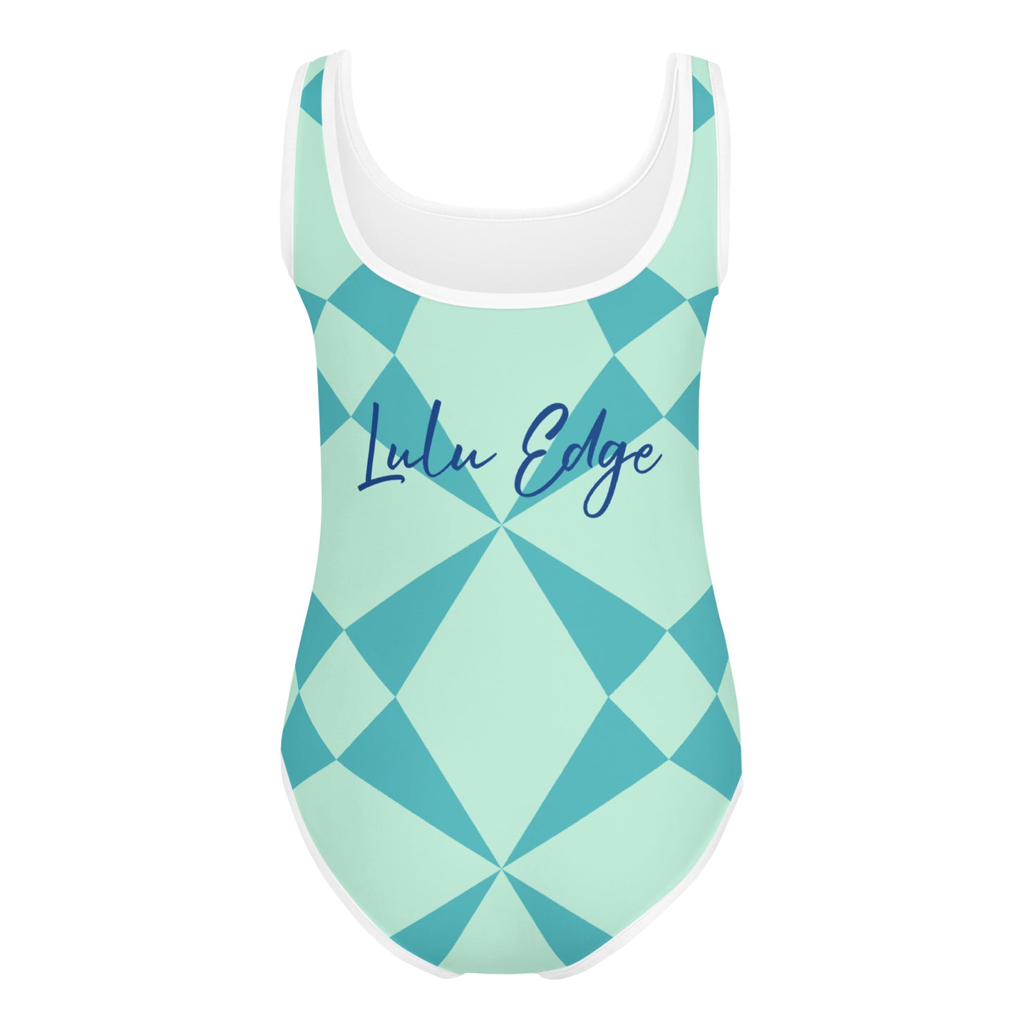 Wisdom of the Ocean "Seahorse Collection" by Lulu Edge All-Over Print Kids Swimsuit