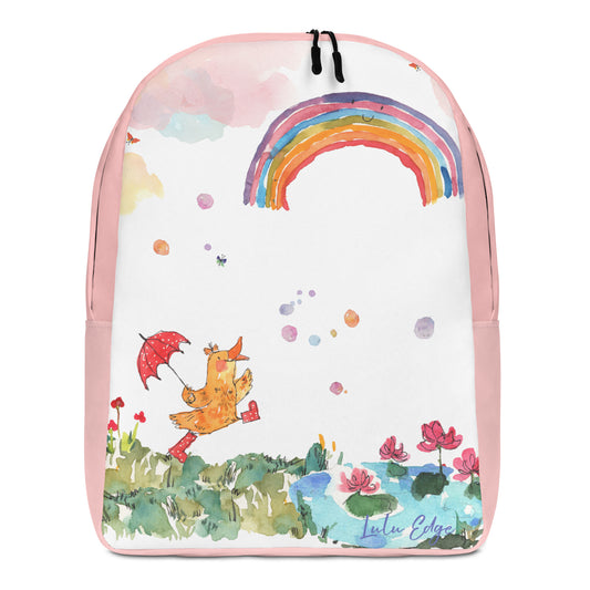 Penelope's Puddle Paddle Day "Rainbow Collection" by Lulu Edge Minimalist Backpack