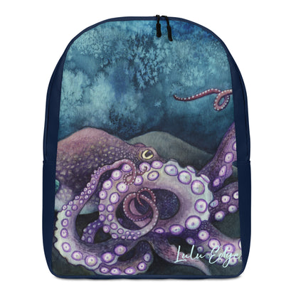 Wisdom of the Ocean "Seahorse Collection" by Lulu Edge Minimalist Backpack