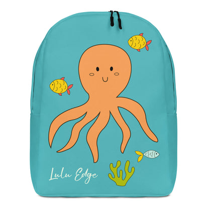 Kawaii Coloring Book "Undersea Collection" by Lulu Edge Minimalist Backpack