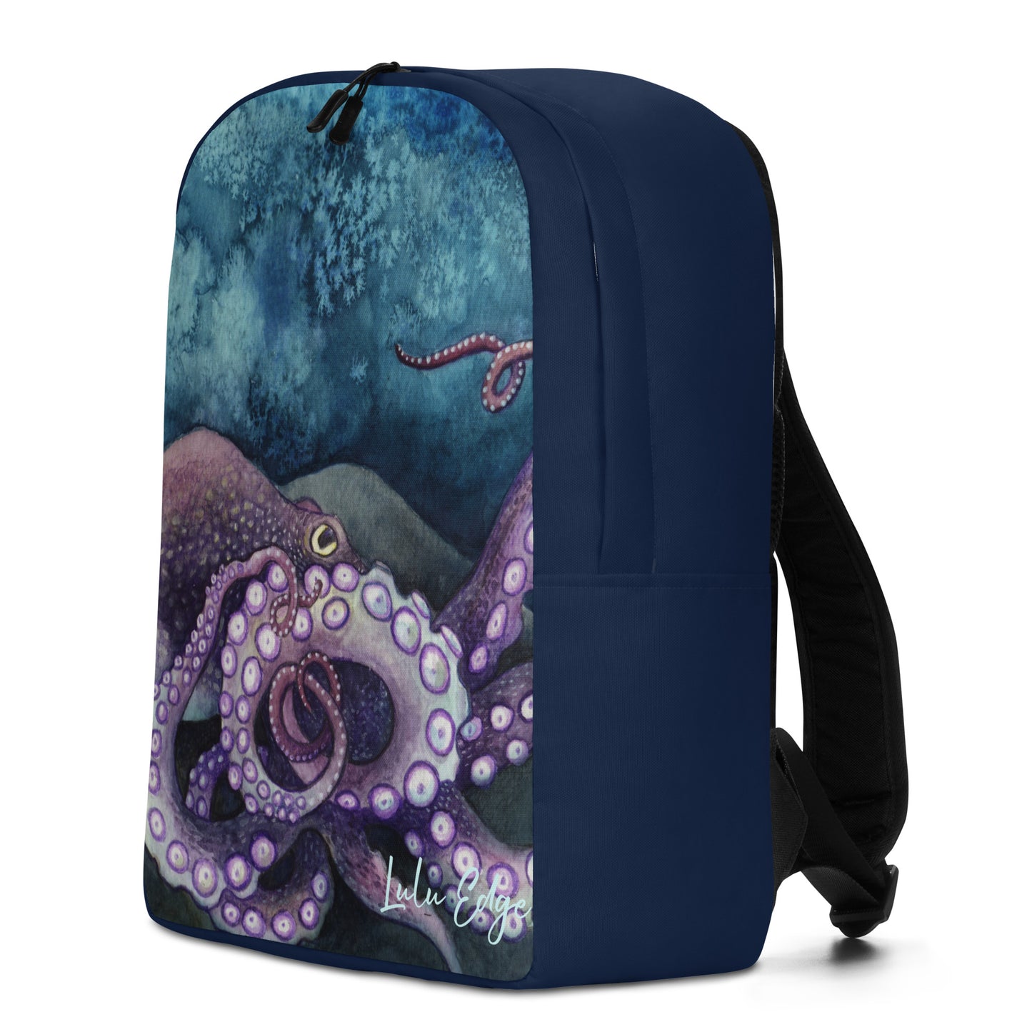 Wisdom of the Ocean "Seahorse Collection" by Lulu Edge Minimalist Backpack