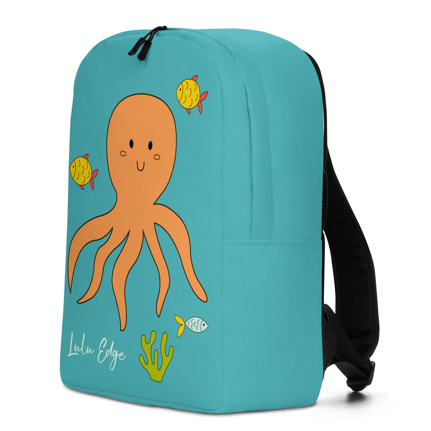 Kawaii Coloring Book "Undersea Collection" by Lulu Edge Minimalist Backpack