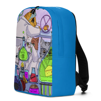 Cat Scientists "Mole-cool Collection" by Lulu Edge Minimalist Backpack