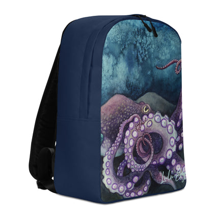 Wisdom of the Ocean "Seahorse Collection" by Lulu Edge Minimalist Backpack