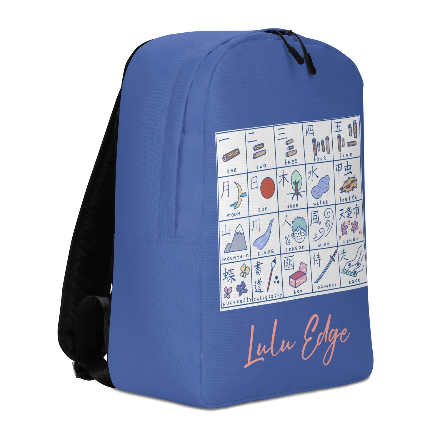 Tendo and the Bug Wars "Bug Collection" by Lulu Edge Minimalist Backpack