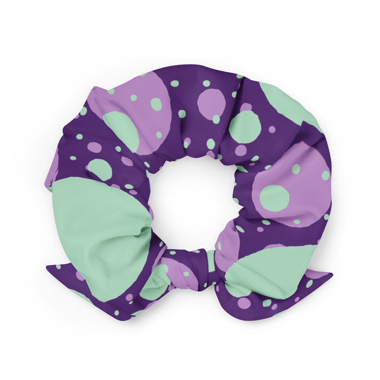 Wisdom of the Ocean "Seahorse Collection" by Lulu Edge Recycled Scrunchie