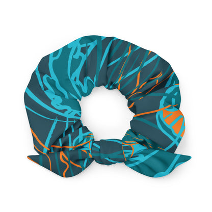 Wisdom of the Ocean "Seahorse Collection" by Lulu Edge Recycled Scrunchie