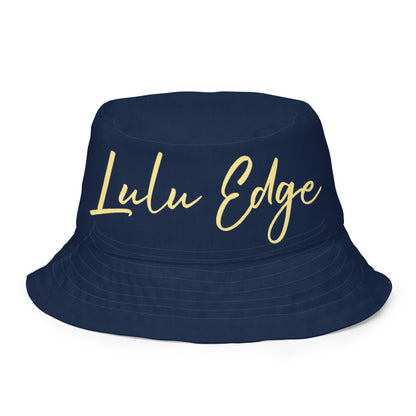 Buddha Bear "Zen Collections" by Lulu Edge Reversible Bucket Hat