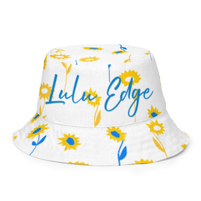 Buddha Bear "Zen Collection" by Lulu Edge Reversible Bucket Hat