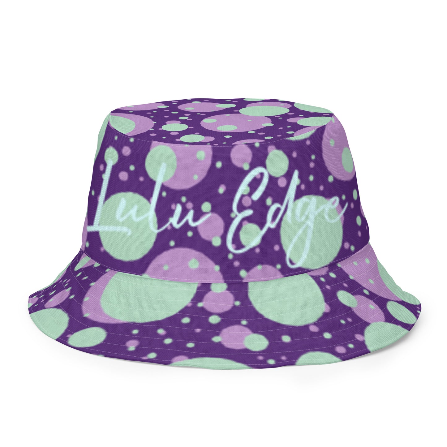 Wisdom of the Ocean "Seahorse Collection" by Lulu Edge Reversible Bucket Hat