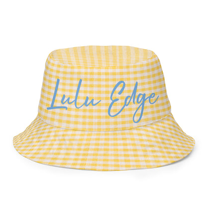 Kawaii Coloring Book "Farm Collection" by Lulu Edge Reversible Bucket Hat