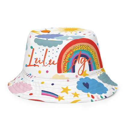 Science Mysteries  "Circus Collection" by Lulu Edge Reversible bucket hat