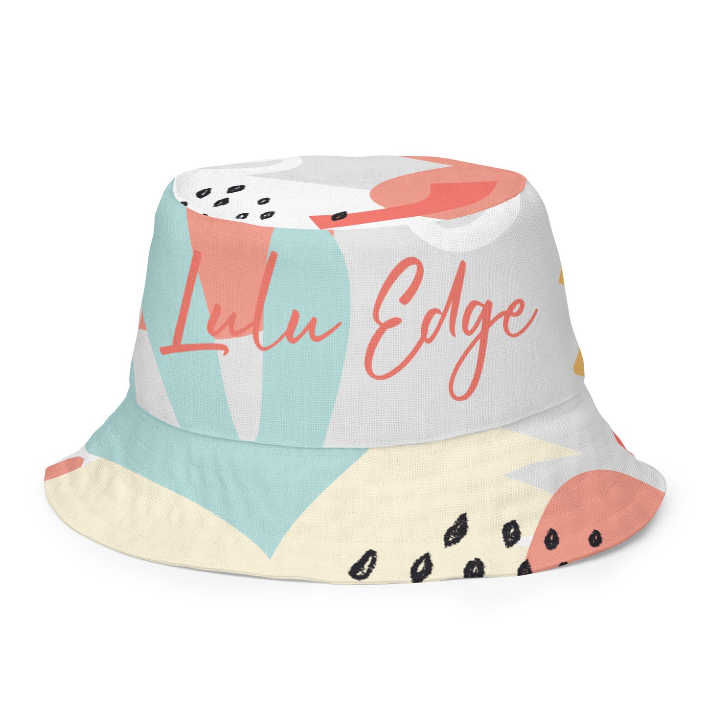 Kawaii Coloring Book "Undersea Collection" by Lulu Edge Reversible Bucket Hat