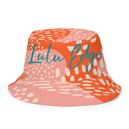 Kawaii Coloring Book "Undersea Collection" by Lulu Edge Reversible bucket hat