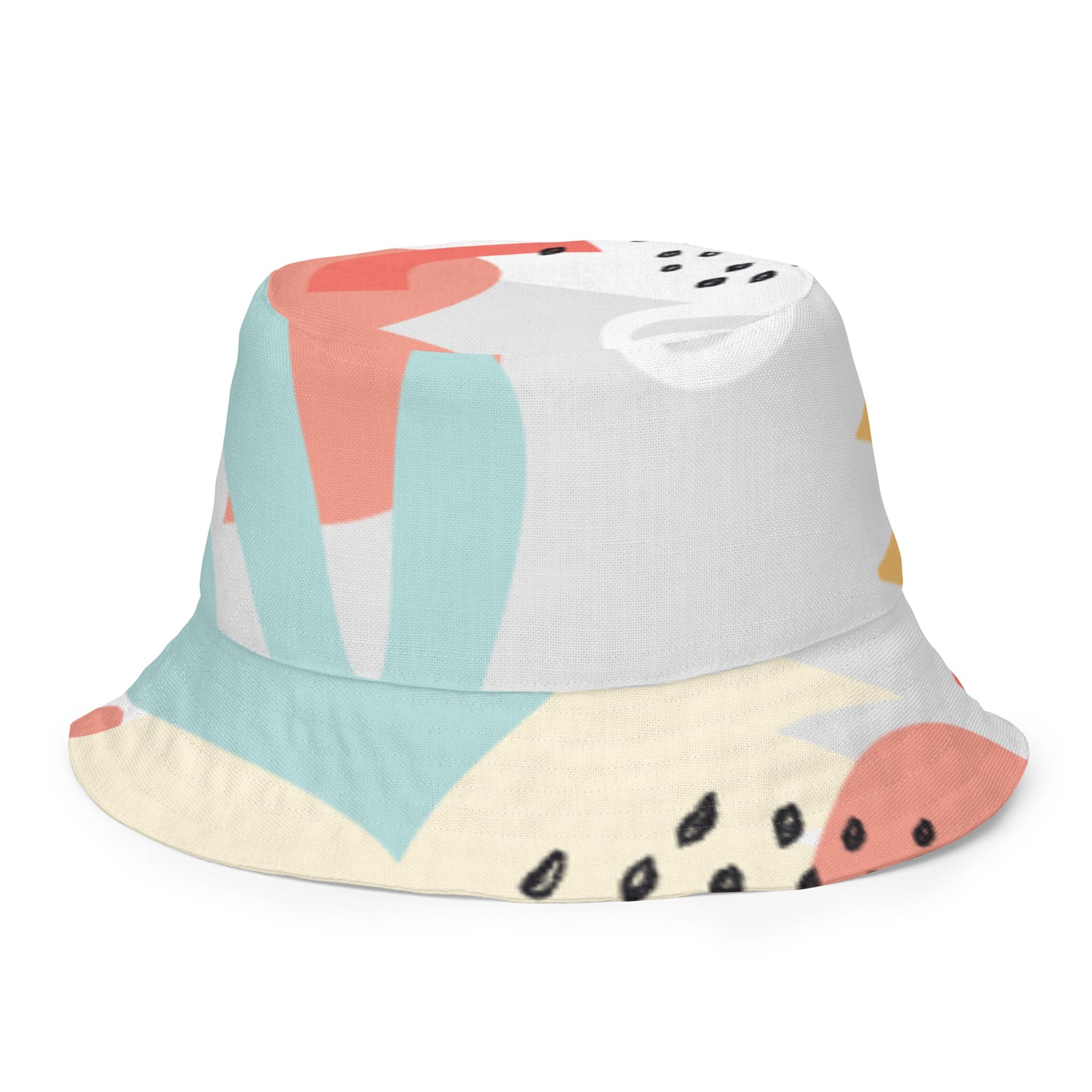 Kawaii Coloring Book "Undersea Collection" by Lulu Edge Reversible Bucket Hat