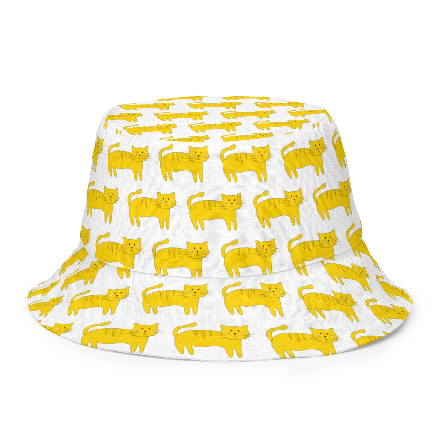 Kawaii Coloring Book "Cat Collection" by Lulu Edge Reversible Bucket Hat