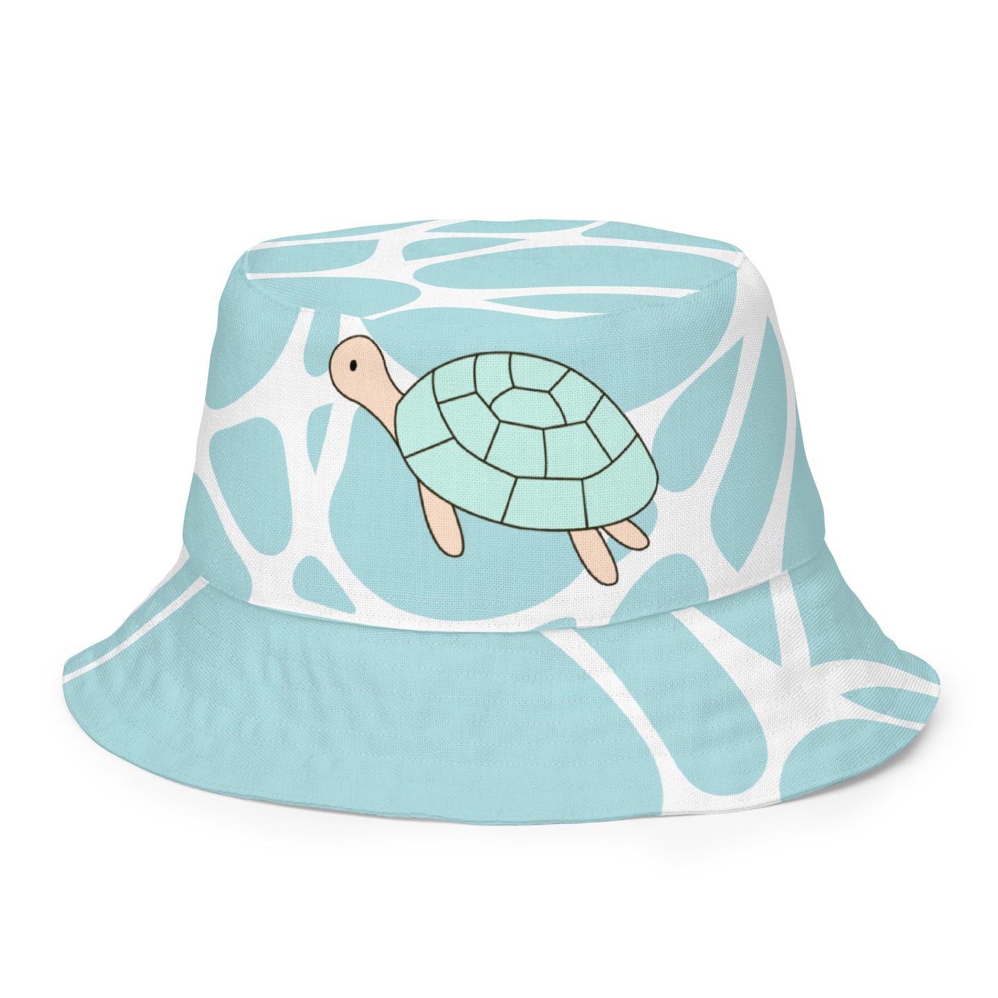 Kawaii Coloring Book "Undersea Collection" by Lulu Edge Reversible Bucket Hat