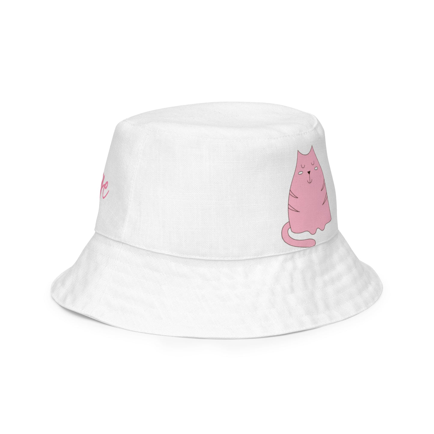 Kawaii Coloring Book "Cat Collection" by Lulu Edge Reversible Bucket Hat