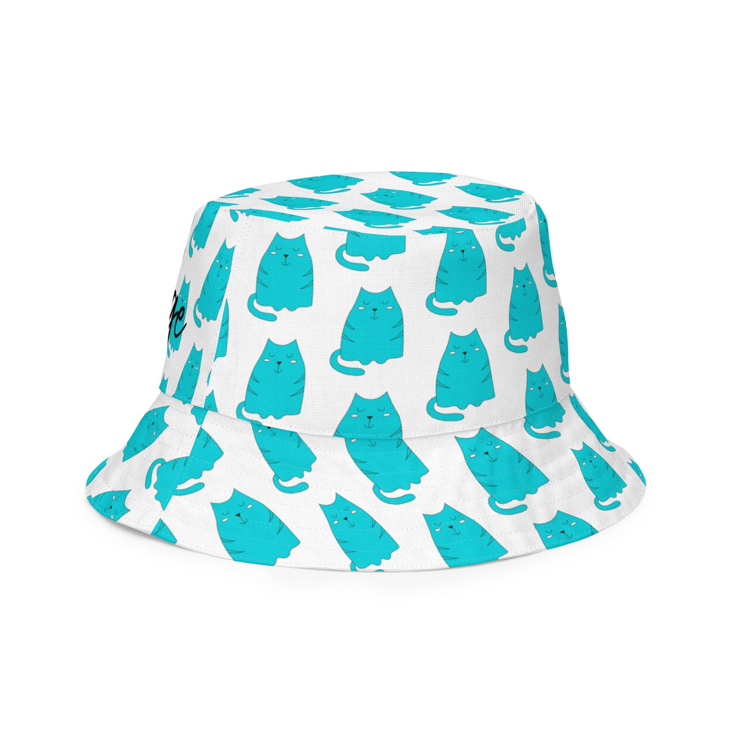 Kawaii Coloring Book "Cat Collection" by Lulu Edge Reversible Bucket Hat