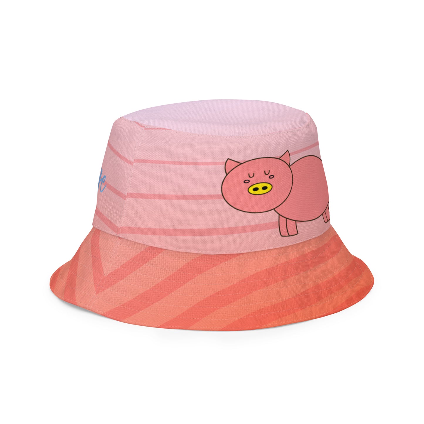 Kawaii Coloring Book "Farm Collection" by Lulu Edge Reversible Bucket Hat