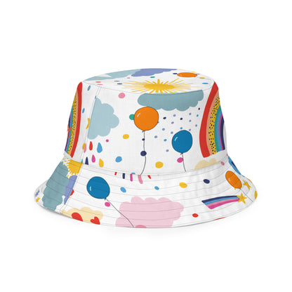 Science Mysteries  "Circus Collection" by Lulu Edge Reversible bucket hat