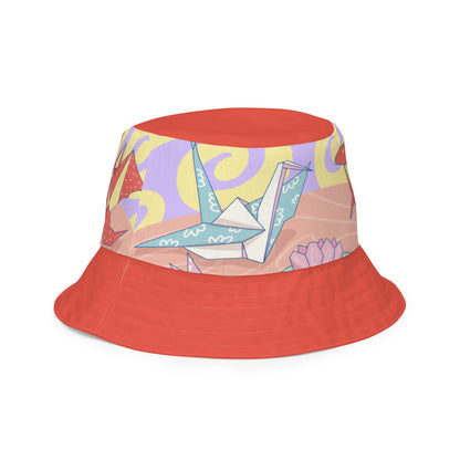 Tendo and the Bug Wars "Bug Collection" by Lulu Edge Reversible Bucket Hat