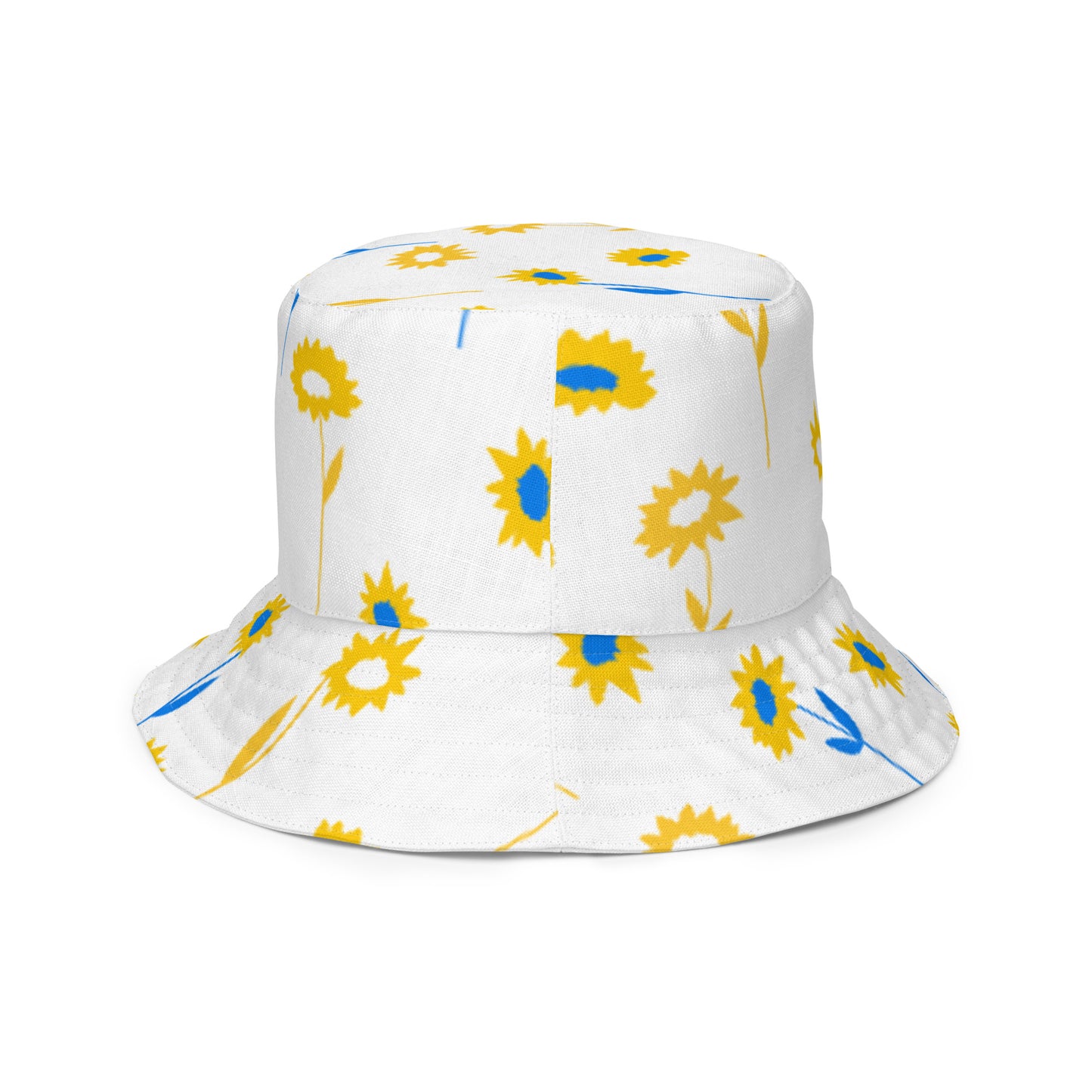 Buddha Bear "Zen Collection" by Lulu Edge Reversible Bucket Hat